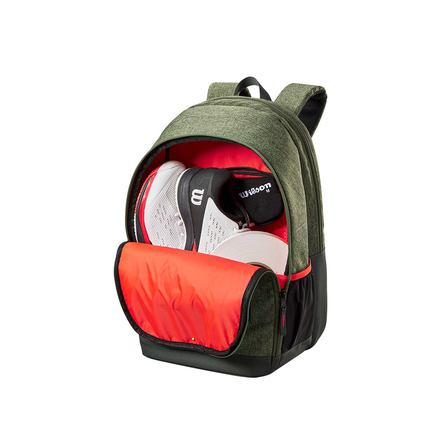 Wilson WR8023001 Team Backpack Heather – Rackets.ie
