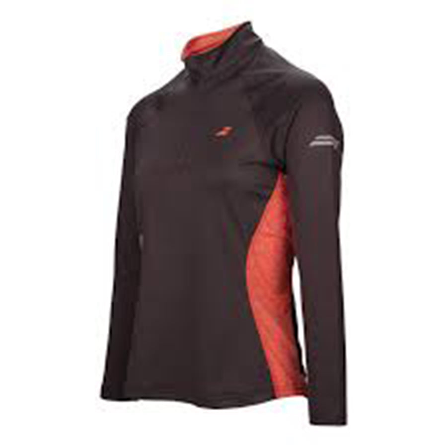 Babolat 3WS17171 Half Zip Top Womens Grey Rackets.ie